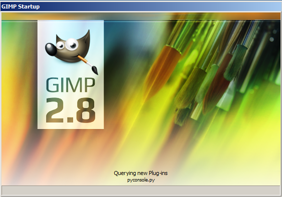 GIMP 2.8 Splash - Windows